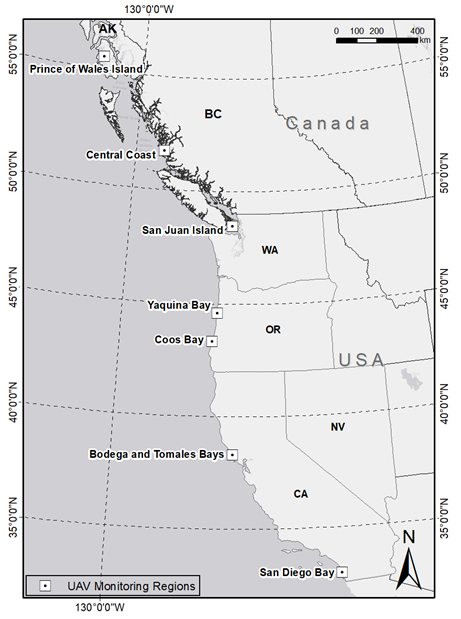 Summer NSF Pacific Coast Drone Mapping Completed Safely During COVID-19