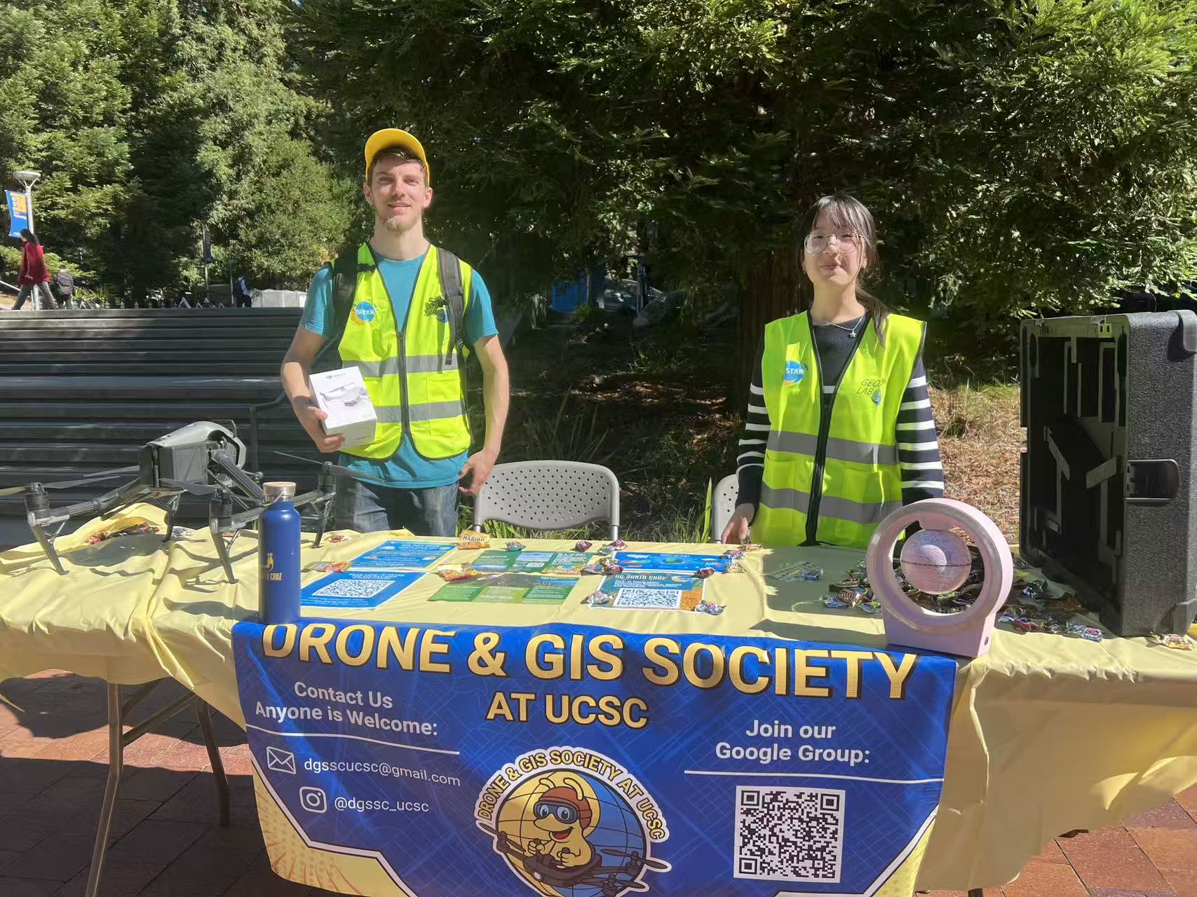 Drone & GIS Society Featured at Baskin Day
